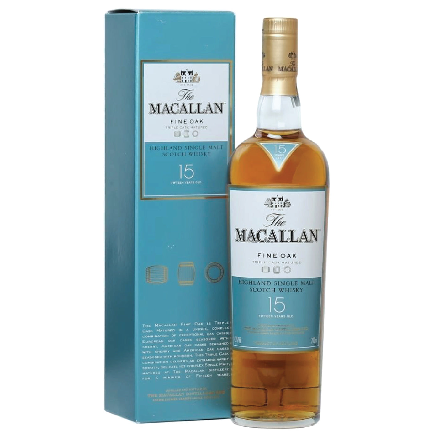 The Macallan Single Malt Scotch Whisky 750ml