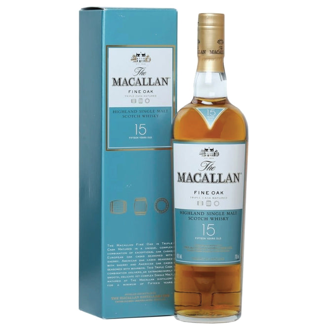 The Macallan Fine Oak Single Malt Scotch Whisky 10 years old
