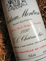 1990 Chateau Montrose Bordeaux - 100 pts - OWC 12 x 750ml