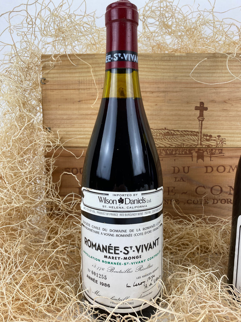 ロマネサンヴィヴァン1986 ロマネサンヴィヴァン (ROMAEE St VIVANT)1986 空瓶 ロマネ