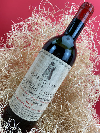 1955 Chateau Latour Pauillac Bordeaux - [Provenance Guaranteed] (LS) - 750ml