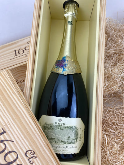 1989 Krug Blanc de Blancs Clos De Mesnil Champagne - OWC 1 x 750ml