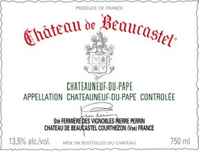 2001 Chateau Beaucastel CDP - 750ml