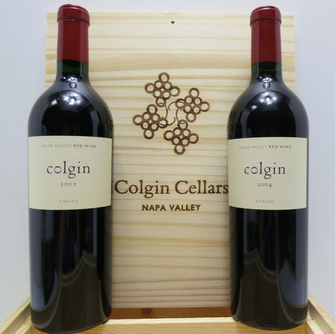 2001 Colgin Cellars Cariad Cabernet - 98 pts - OWC 3  x 750ml