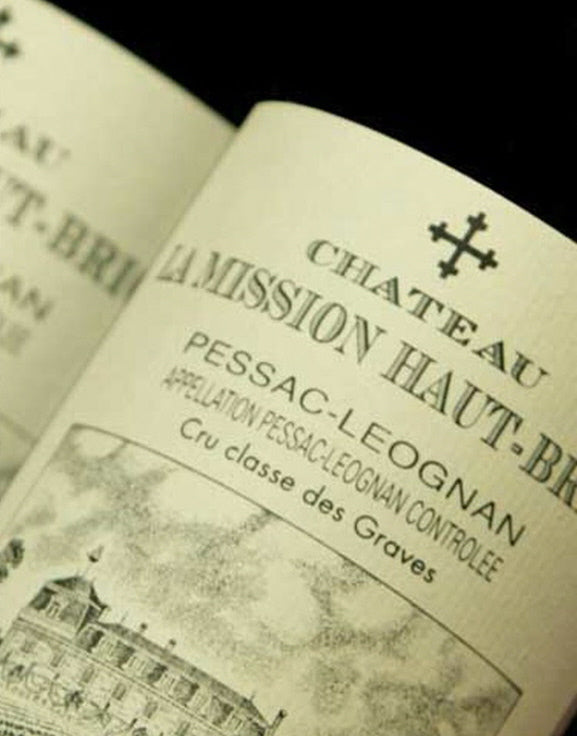 1961 Chateau La Mission Haut-Brion Bordeaux - 99 pts - 750ml